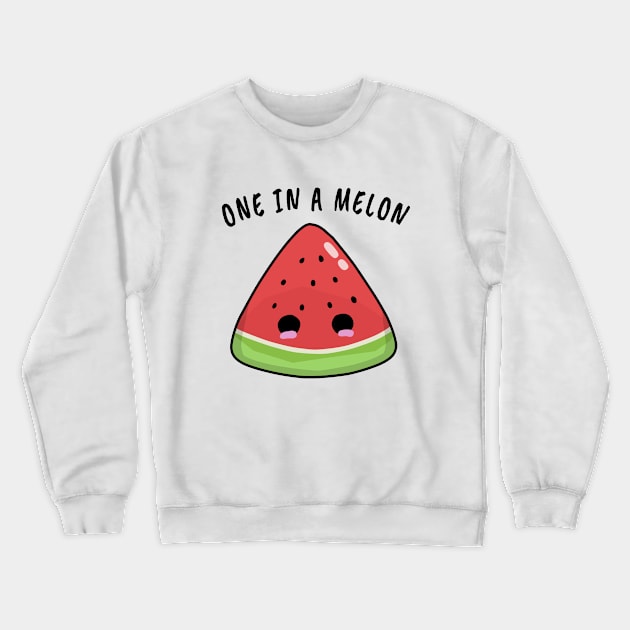 One in a Melon Crewneck Sweatshirt by CF.LAB.DESIGN